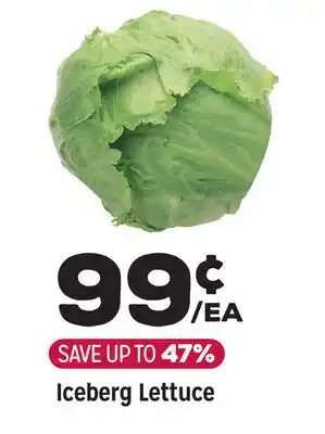 Grocery Outlet Iceberg Lettuce offer