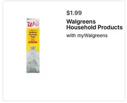 Walgreens Walgreens Household Products offer