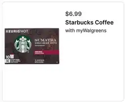 Walgreens Starbucks Coffee offer