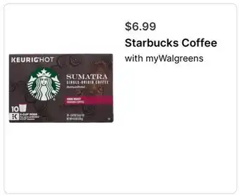 Walgreens Starbucks Coffee offer