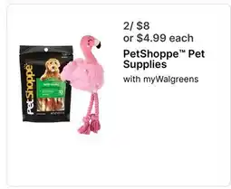 Walgreens PetShoppe Pet Supplies offer