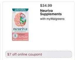 Walgreens Neuriva Supplements offer