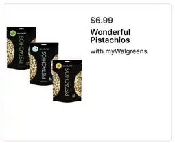 Walgreens Wonderful Pistachios offer