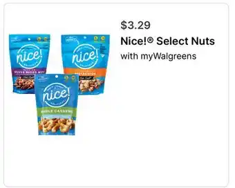 Walgreens Nice! Select Nuts offer