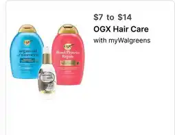 Walgreens OGX Hair Care offer