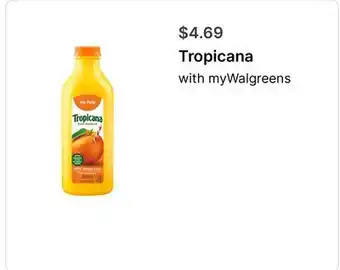 Walgreens Tropicana offer