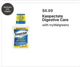 Walgreens Kaopectate Digestive Care offer
