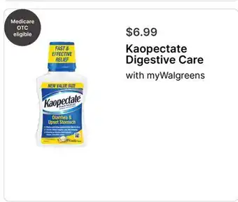 Walgreens Kaopectate Digestive Care offer