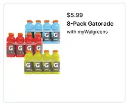Walgreens 8-Pack Gatorade offer