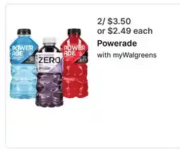 Walgreens Powerade offer