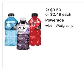 Walgreens Powerade offer