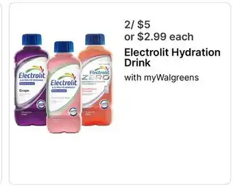 Walgreens Electrolit Hydration Drink offer