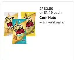 Walgreens Corn Nuts offer