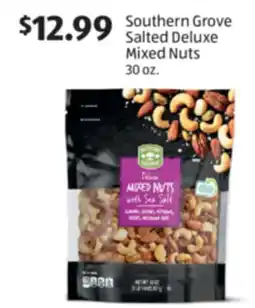 Aldi Southern Grove Salted Deluxe Mixed Nuts offer