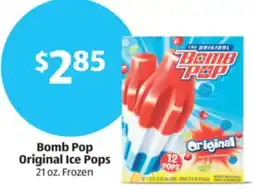 Aldi Bomb Pop Original Ice Pops offer
