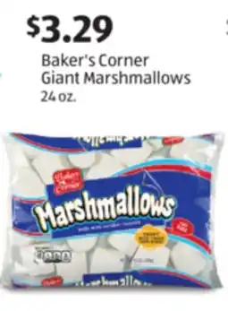Aldi Baker's Corner Giant Marshmallows offer