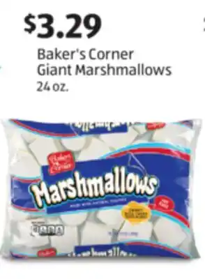Aldi Baker's Corner Giant Marshmallows offer