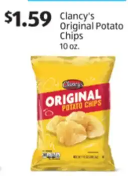 Aldi Clancy's Original Potato Chips offer