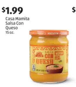 Aldi Casa Mamita Salsa Con Queso offer