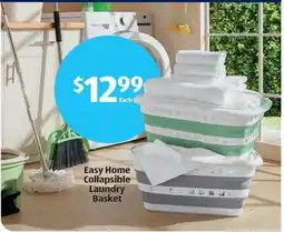 Aldi Easy Home Collapsible Laundry Basket offer