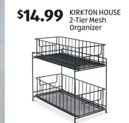 Aldi KIRKTON HOUSE 2-Tier Mesh Organizer offer