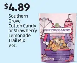 Aldi Southern Grove Cotton Candy or Strawberry Lemonade Trail Mix offer