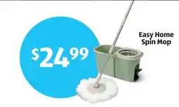 Aldi Easy Home Spin Mop offer
