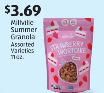 Aldi Millville Summer Granola offer