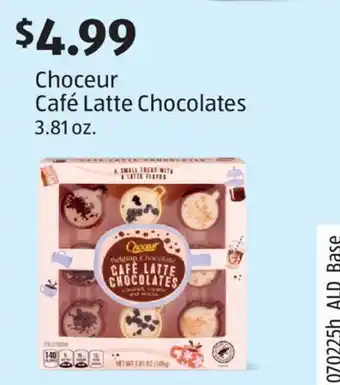 Aldi Choceur Café Latte Chocolates offer