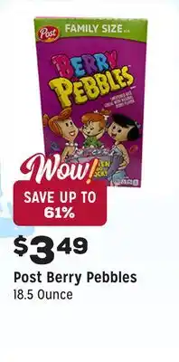 Grocery Outlet Berry Pebbles offer