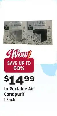 Grocery Outlet Portable Air Condpurif offer