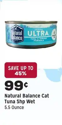 Grocery Outlet Balance Cat Tuna Shp Wet offer