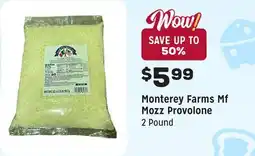 Grocery Outlet Mf Mozz Provolone offer
