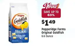Grocery Outlet Original Goldfish offer