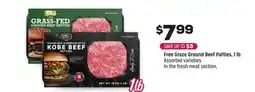 Grocery Outlet Free Graze Ground Beef Patties, 1 lb offer