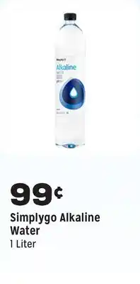 Grocery Outlet Alkaline Water offer