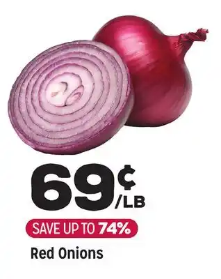 Grocery Outlet Red Onions offer