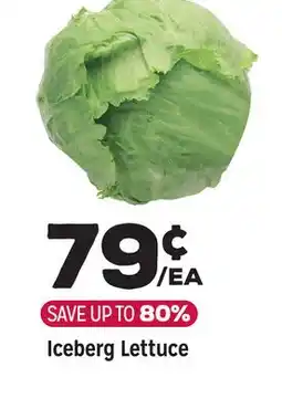Grocery Outlet Iceberg Lettuce offer