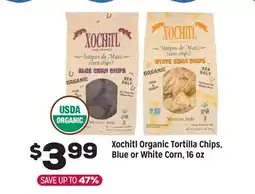 Grocery Outlet Xochitl Organic Tortilla Chips, Blue or White Corn, 16 oz offer