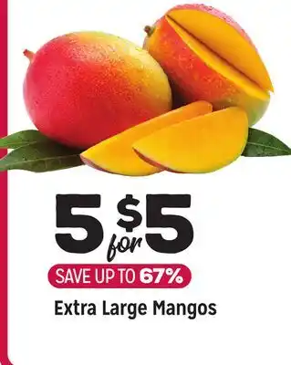 Grocery Outlet Extra Large Mangos offer