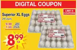 Superior Grocers Superior XL Eggs offer