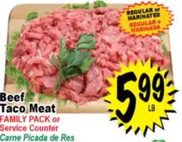 Superior Grocers Beef Taco Meat offer