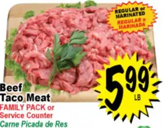 Superior Grocers Beef Taco Meat offer