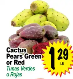 Superior Grocers Cactus Pears Green or Red offer