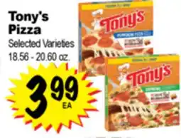 Superior Grocers Tony's Pizza offer