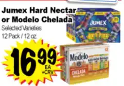 Superior Grocers Jumex Hard Nectar or Modelo Chelada offer