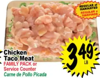 Superior Grocers Chicken Taco Meat offer