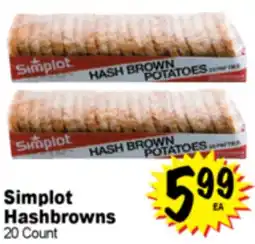 Superior Grocers Simplot Hashbrowns offer