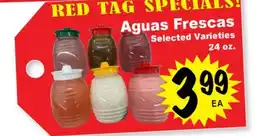 Superior Grocers Aguas Frescas offer