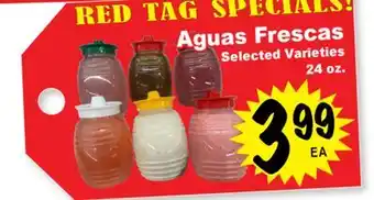 Superior Grocers Aguas Frescas offer
